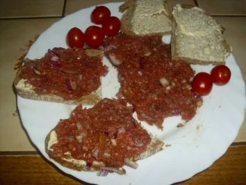 Abenbrot mit Rinderhack - Rezept - Bild Nr. 2