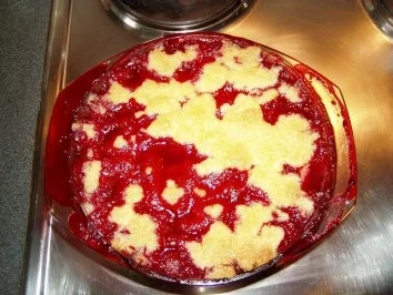 Rezept: Süße Früchte mit Streuselkruste Süße Früchte mit Streuselkruste - Rezept