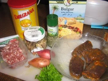 Lamm-Medaillions unter einer Steinpilzkruste an Bulgur - Rezept - Bild Nr. 2