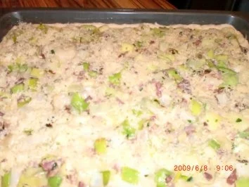 Pizza: Lauch-Pizza - Rezept - Bild Nr. 3