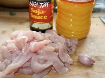 Hähnchen mit Reis - Rezept - Bild Nr. 2