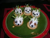 Frischkäse-Igel - Rezept