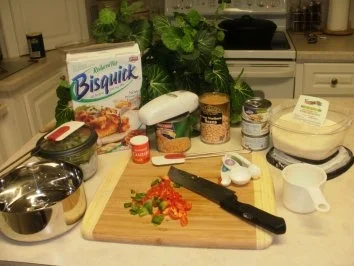 Huehnerfleisch -  Chili mit Maisbrot Knoedel - Sehr einfach und schnell - Rezept - Bild Nr. 2