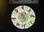 Tintenfisch auf Chinakohlbett - Rezept