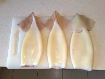 Tintenfisch auf Chinakohlbett - Rezept - Bild Nr. 2