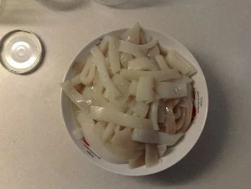 Tintenfisch auf Chinakohlbett - Rezept - Bild Nr. 4