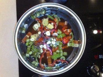 Tintenfisch auf Chinakohlbett - Rezept - Bild Nr. 5