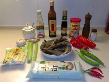 Sichuan Shrimps an Bambussprossen - Rezept - Bild Nr. 2