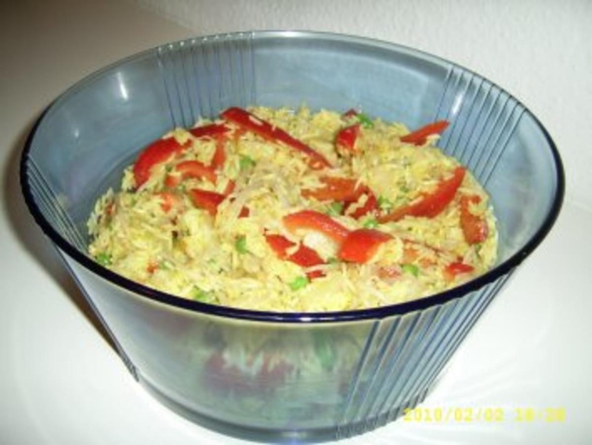 Curry - Reissalat - Rezept