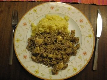 Fleisch - Jäger-Reis - Rezept - Bild Nr. 2