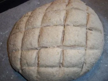 Walnussbrot mit zarte Haferflocken - Rezept - Bild Nr. 2