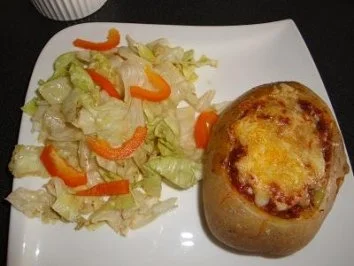 Rezept: Gefüllte Kartoffeln Gefüllte Kartoffeln - Rezept