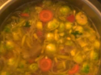 Bohnen-Eintopf  mit  Gemüse -Resten - Rezept