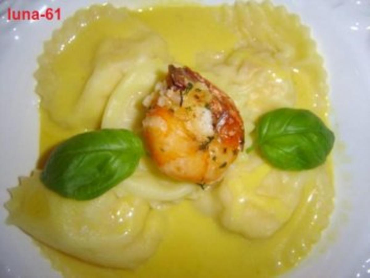 RAVIOLI DEL PESCATORE - Ravioli nach Fischerart - Rezept