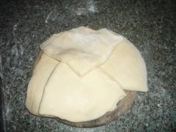 Fladenbrot mit Schinken-Käse-Füllung - Rezept - Bild Nr. 5