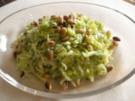 Salatbar:  SPITZKOHLSALAT - Rezept