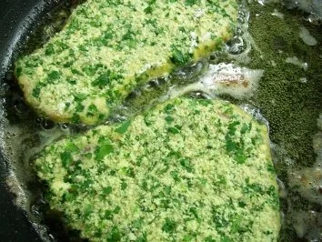 Rezept: grünes Schnitzel ? Bild Nr. 4 grünes Schnitzel ? - Rezept - Bild Nr. 4