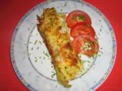 Pfannkuchen-Crêpes lecker gefüllt mit Bulgur und Wienerle - Rezept