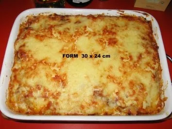 Rezept: Lasagne á la Chris ....Lactosefrei ! Lasagne á la Chris ....Lactosefrei ! - Rezept