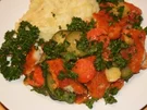 Fischstäbchenpfanne - Rezept
