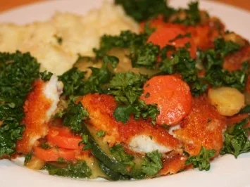 Rezept: Fischstäbchenpfanne Bild Nr. 2 Fischstäbchenpfanne - Rezept - Bild Nr. 2