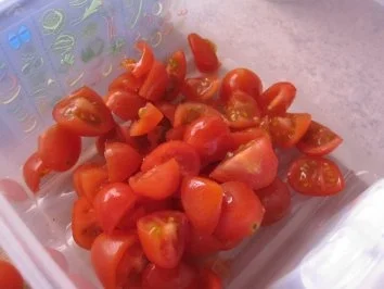 Spaghetti mit Käse - Schinken - Sauce - Rezept - Bild Nr. 4