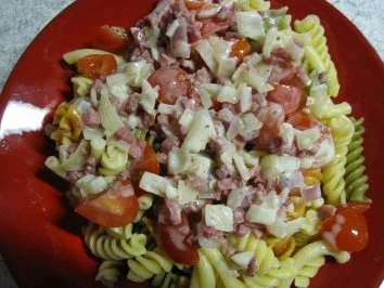 Spaghetti mit Käse - Schinken - Sauce - Rezept - Bild Nr. 6