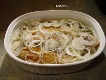 Rezept: Fisch-Gerichte: Eingelegte Bratheringe Bild Nr. 4 Fisch-Gerichte: Eingelegte Bratheringe - Rezept - Bild Nr. 4