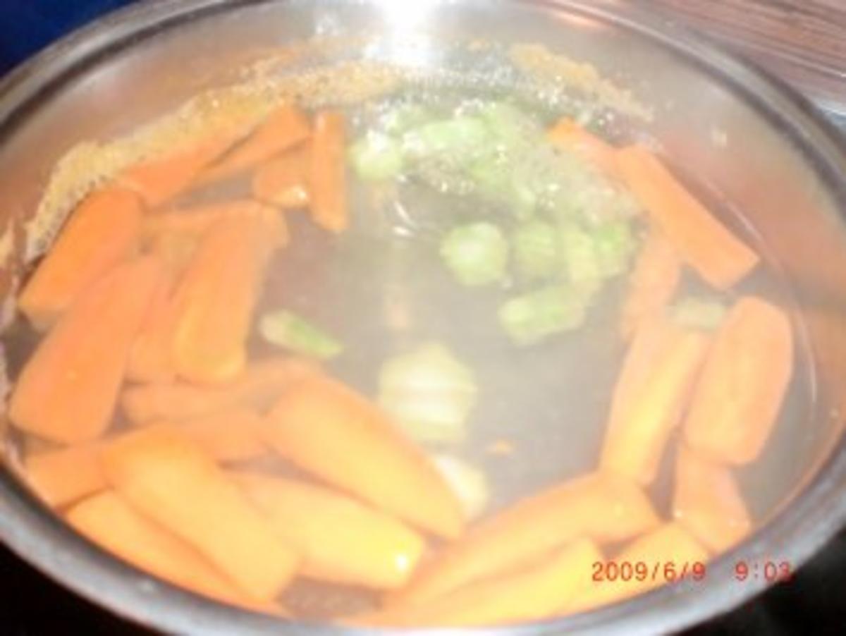 Beilage: Mozarella-Broccoli-Möhren! - Rezept - Bild Nr. 2