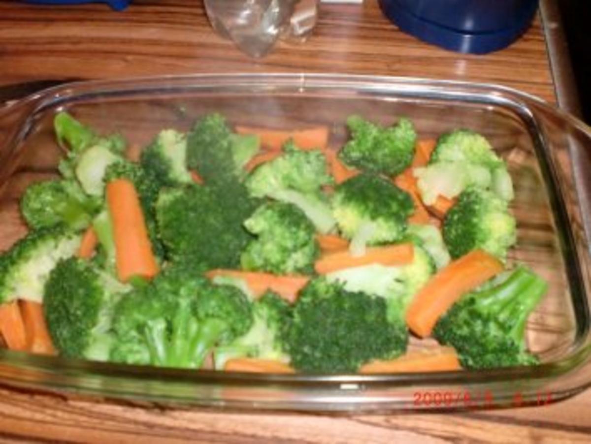 Beilage: Mozarella-Broccoli-Möhren! - Rezept - Bild Nr. 4
