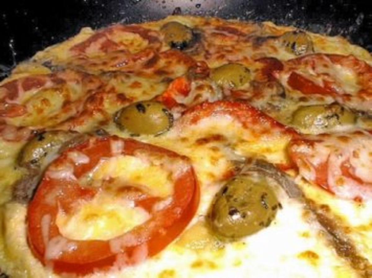 Omlett nach Pizzaart - Rezept - Bild Nr. 2