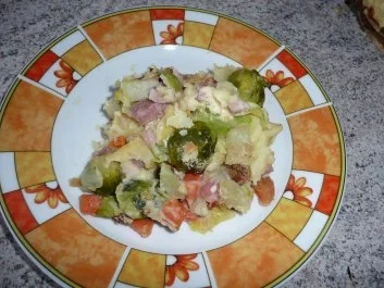 Rezept: Auflauf: Kohlauflauf Bild Nr. 2 Auflauf: Kohlauflauf - Rezept - Bild Nr. 2