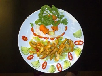 La Da, Schweinefleisch auf Kohlbett - Rezept