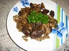 Nudel-Leber-Pfanne - Rezept