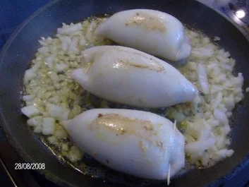 Rezept: Spanien - Tintenfischtuben Land und See Bild Nr. 4 Spanien - Tintenfischtuben Land und See - Rezept - Bild Nr. 4