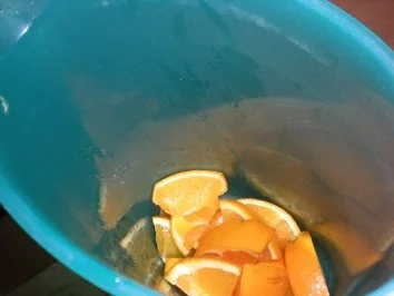 Getränke: Orangen- oder Zitronenwasser - Rezept - Bild Nr. 3