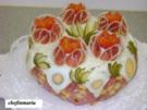 Pikante Wurst - Brot - Torte - Rezept
