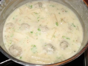 Schwarzwurzeln mit Hackklößchen - Rezept - Bild Nr. 7