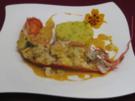 Gratinierter Hummer mit Steinpilzen an Safranreis - Rezept