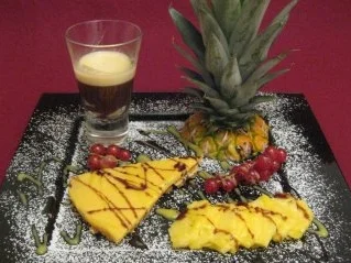 Rezept: Key Lime Pie an Praline im Glas Key Lime Pie an Praline im Glas - Rezept