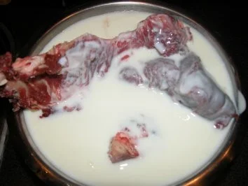 Rezept: Hirschkalbkeule Bild Nr. 4 Hirschkalbkeule - Rezept - Bild Nr. 4