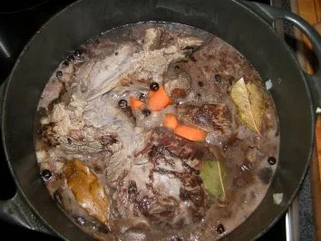 Rezept: Hirschkalbkeule Bild Nr. 7 Hirschkalbkeule - Rezept - Bild Nr. 7