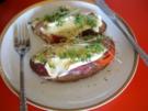 überbackenes Brie-Brot - Rezept