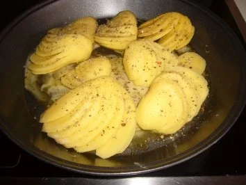 Nackensteak im Päckchen mit Fächerkartoffeln(von Cerankaiser) - Rezept - Bild Nr. 4