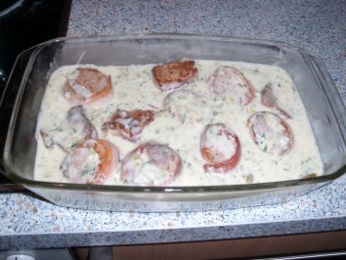 Schweinemedaillons in Gorgonzolasoße - Rezept - Bild Nr. 5