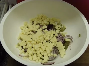 Schweizer- Käse- Wurstsalat... - Rezept - Bild Nr. 4