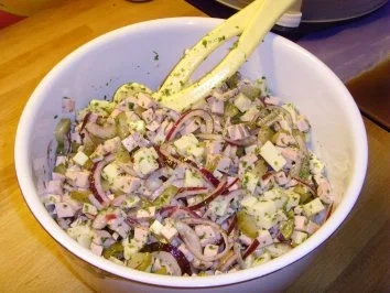 Schweizer- Käse- Wurstsalat... - Rezept - Bild Nr. 8