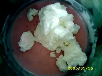 Erdbeer-Orangen-Küchlein mit Limettenguß & Knusperspaß - Rezept - Bild Nr. 4