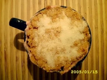 Erdbeer-Orangen-Küchlein mit Limettenguß & Knusperspaß - Rezept - Bild Nr. 3