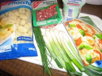 Gnocchi mit Käse-Sahne Soße - Rezept - Bild Nr. 2